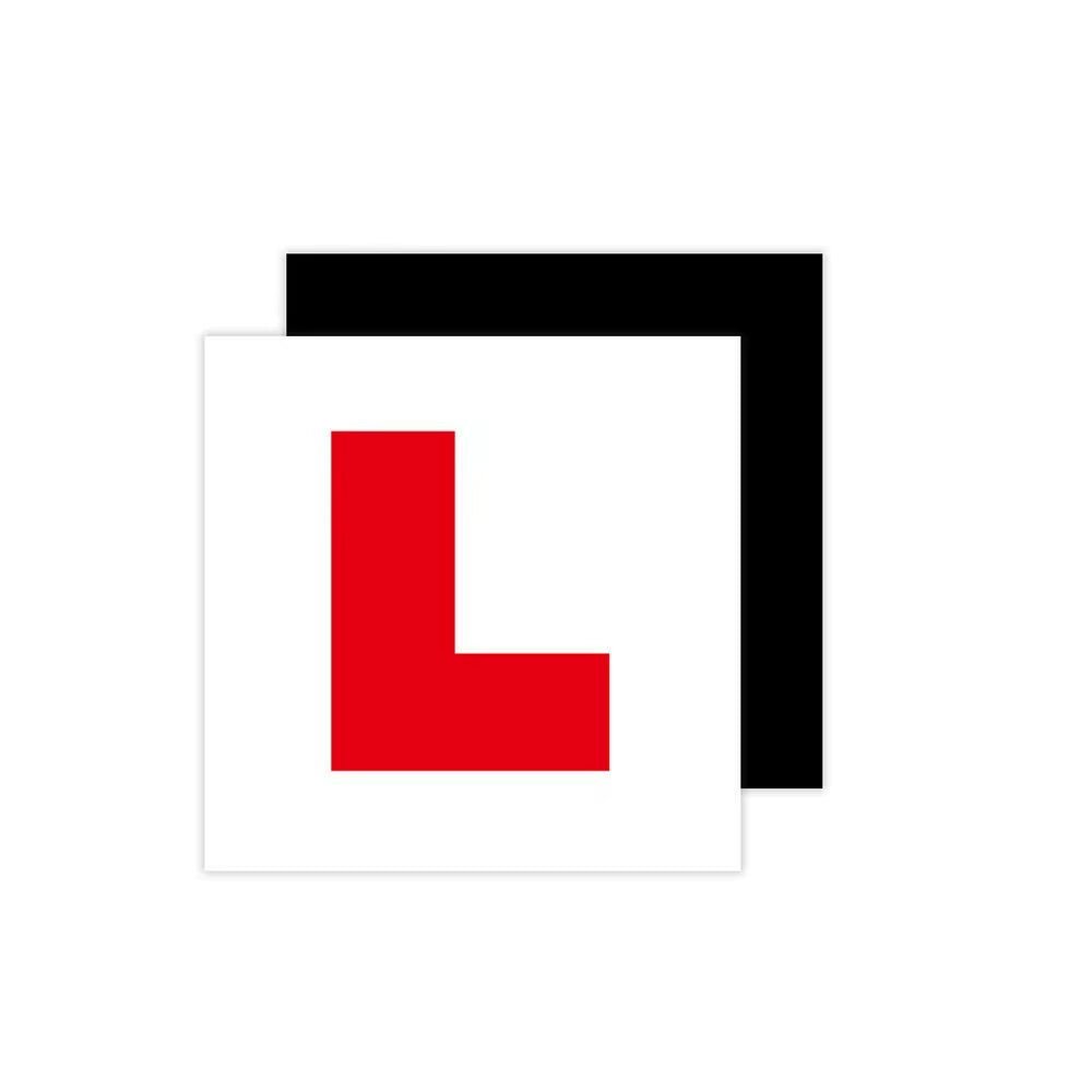 Car L Plate Vehicle Stickers Learner Plate Sticker Car Stickers Car Learner Sign Magnetic L Plates New Drivers Stickers