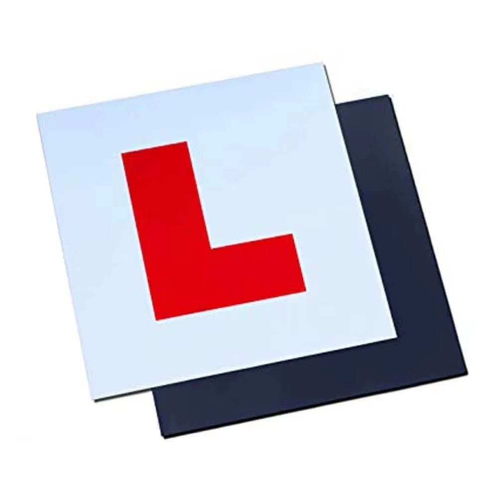 Car L Plate Vehicle Stickers Learner Plate Sticker Car Stickers Car Learner Sign Magnetic L Plates New Drivers Stickers